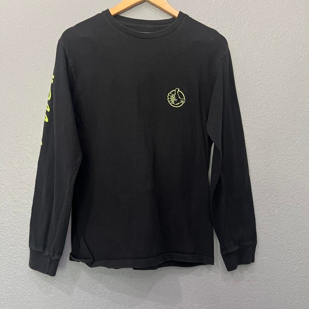 Vans Off The Wall Black Long Sleeve Tee – Size S